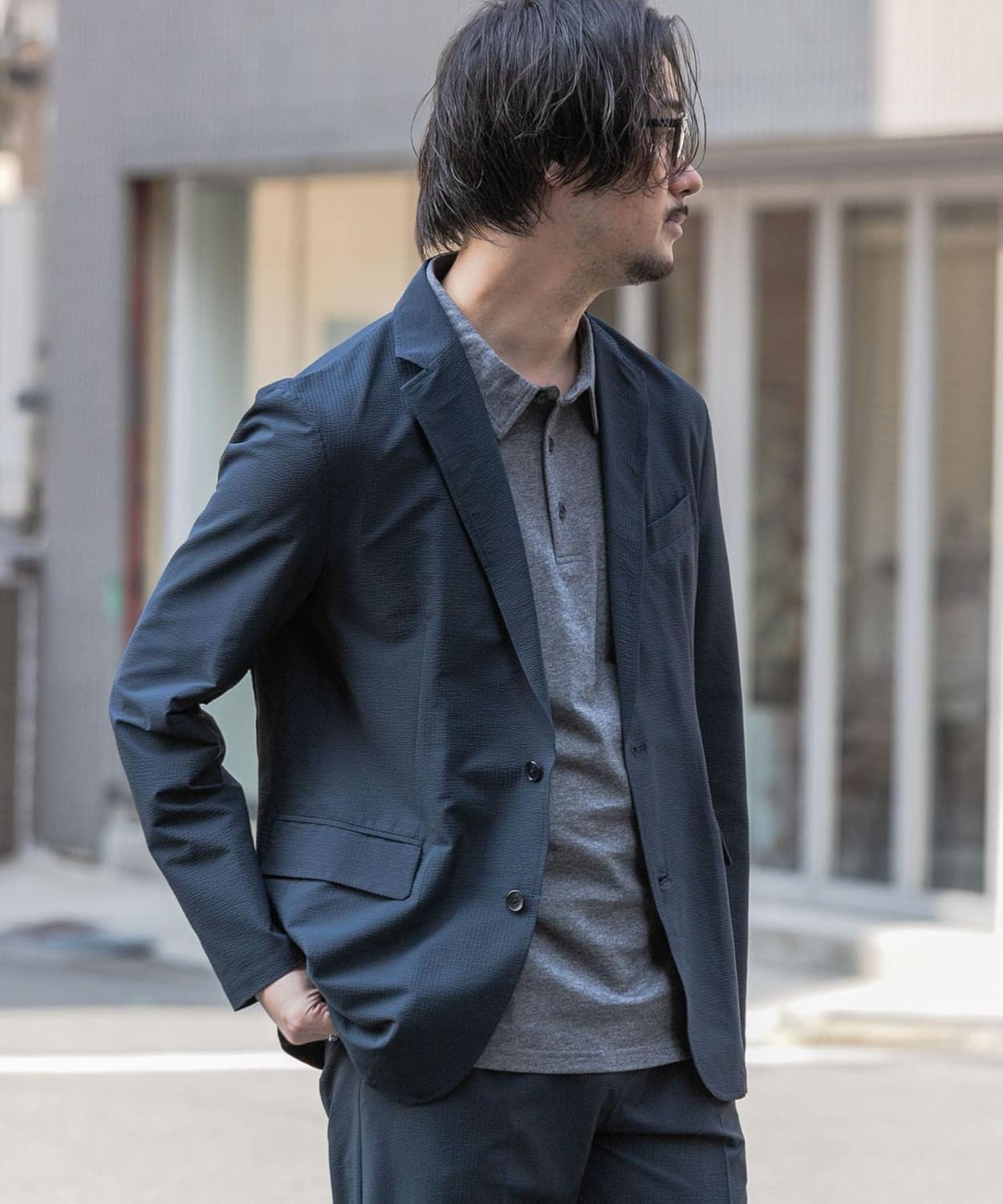 60%OFF】 【はる様専用】theory ウォッシャブルスーツ シアサッカー